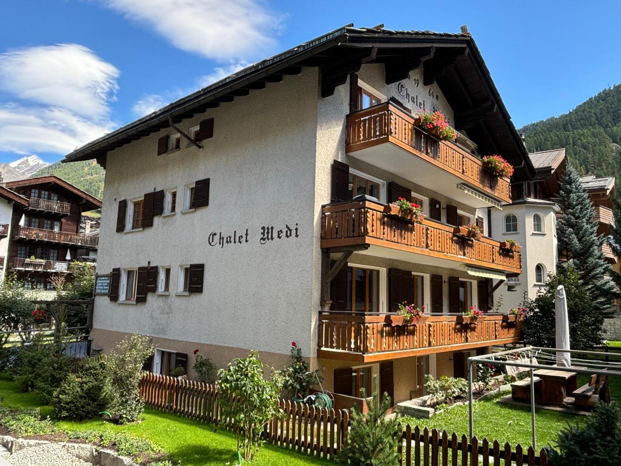Chalet Medi Zermatt Bagian luar foto